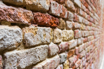 Brique en point de fuite