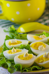 Welded and shelled eggs