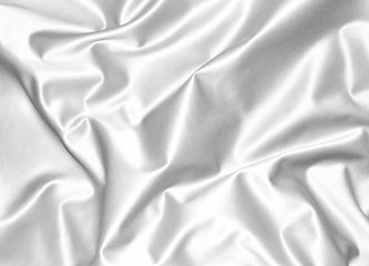 Obraz premium Weißer Satin, Textur, Hintergrund