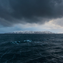 Fototapeta na wymiar Norway near Tromsoe