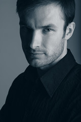 Portrait of a handsome successful businessman