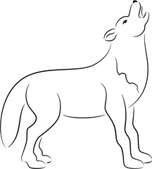 Wolf Silhouette 