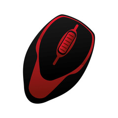 Mouse computer device icon vector illustration graphic design
