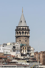Fototapeta na wymiar Galat Tower in Istanbul City