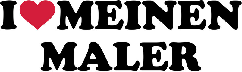 I love my painter german