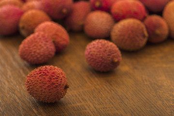 Fresh lychee fruit