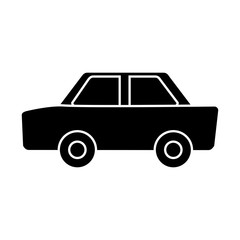 pictogram car icon over white background. vector illustration