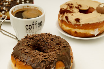 donuts and coffee