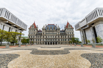 Obraz premium Capitol building in albany new york