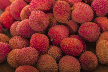 Fresh lychee fruit