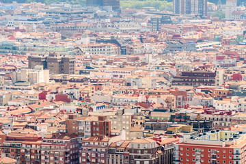 Obraz premium panoramic views to Bilbao city, Spain