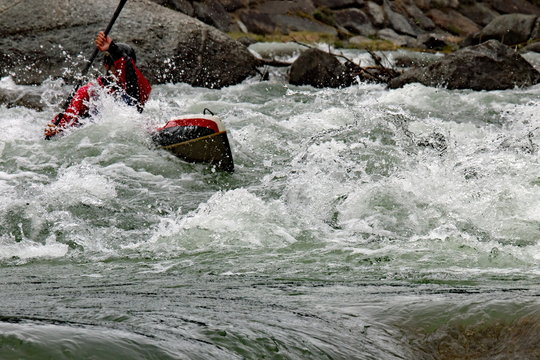 canoa in gara