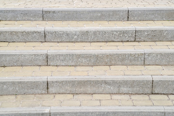 Background, texture of a city paving stone on the whole frame. Horizontal frame