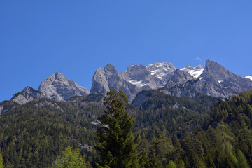 Obraz premium Calanda, Ansicht vim Taminatal