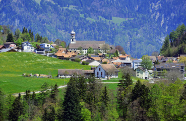 Fototapeta premium Bad Pfäfers, Kanton St. Gallen