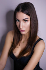 Fototapeta premium Portrait of beautiful fashion woman