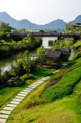 Fototapeta na wymiar river in Thailand