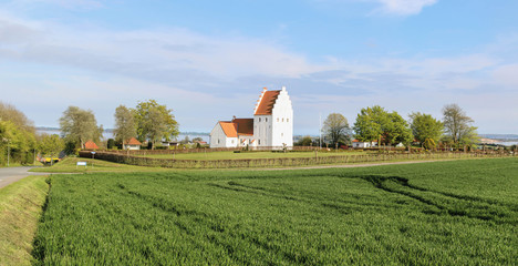 Obraz premium Dänisches Landleben