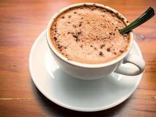 cup of hot chocolate