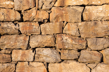 Big stone wall