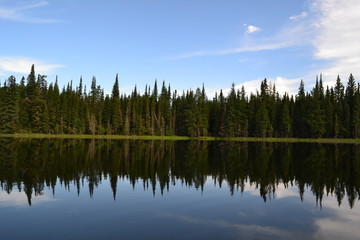 Fototapeta na wymiar Lake Reflection 