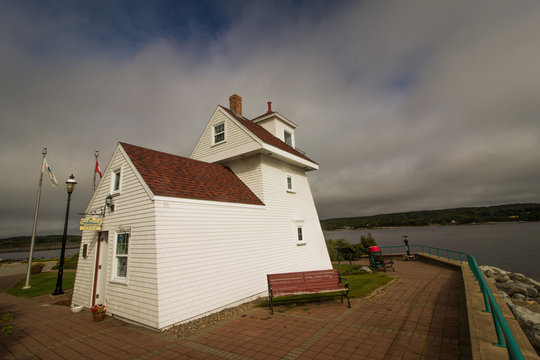 Liverpool In Canada. Lighthouse. Nova Scotia