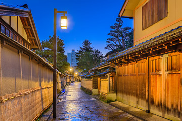Samurai District of Kanazawa, Japan