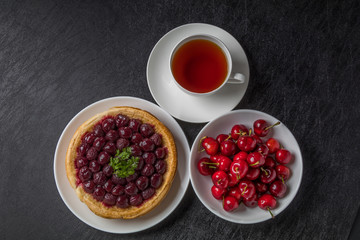 チェリーパイ　Dark cherry pie