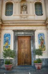 Fototapeta na wymiar Church of the Raito village, Italy