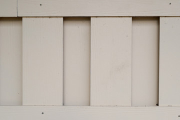 Old white painted wooden wall