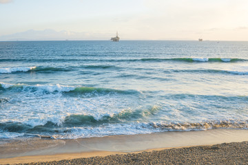 Bolsa Chica Beach in Huntington Beach, Southern California 