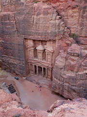 Treasury overlook,Petra,Jordan