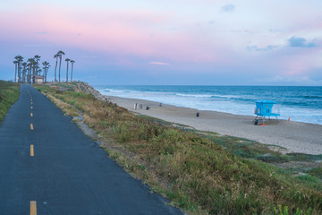 Fototapeta premium Bolsa Chica Beach, Huntington Beach, Southern California