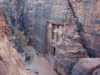 Treasury overlook,Petra,Jordan
