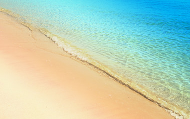 Wave & Sand beach background
