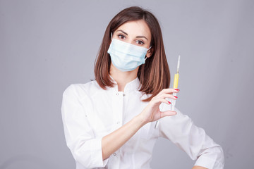 Young beautiful nurse
