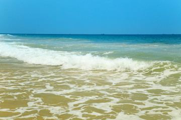 Waves of the Indian Ocean.