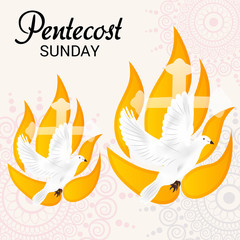 Pentecost Sunday.