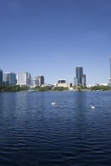 Fototapeta na wymiar Lake at Orlando Florida USA