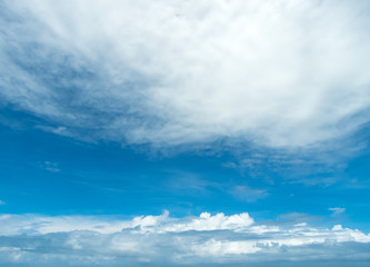 blue sky with cloud