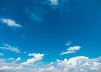 blue sky with cloud