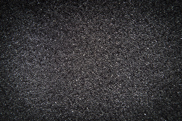 background texture of gray foam with a vignette