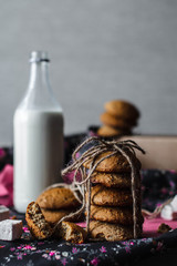 milk and cookies