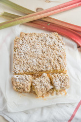 Rhabarber Kuchen 