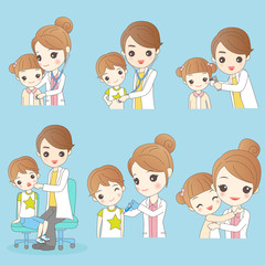 children with doctor