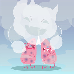 lung with health concept