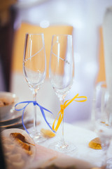 Glasses, wedding glasses