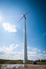 Fototapeta na wymiar Turbine wind