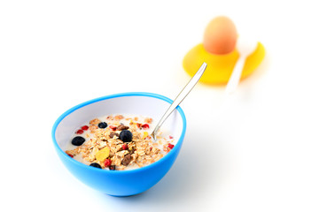 Healthy Müsli Frühstück