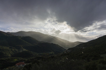 Valley in the Peleponnese